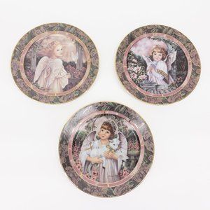 Vintage Donna Richardson 3 Piece Set Plates #1